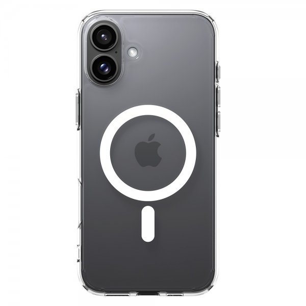 Spigen iPhone 16 Suojakuori Ultra Hybrid MagFit Valkoinen