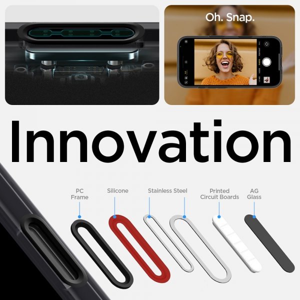 Spigen iPhone 16 -suojakuori Ultra Hybrid T MagFit Frost Black