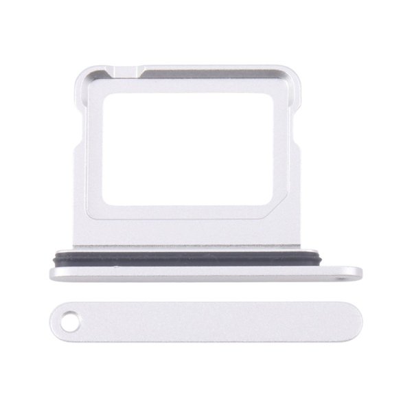 iPhone 16/16 Plus SIM-korttipidike - Valkoinen