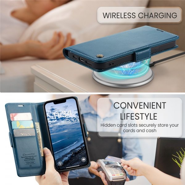 CaseMe iPhone 16/17 Series suojakotelo 023, sininen