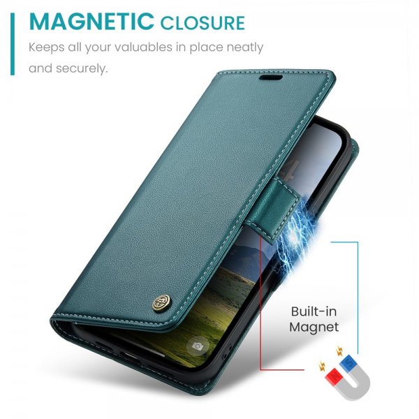 CaseMe iPhone 16/17 -kotelo 023 Series Vihreä
