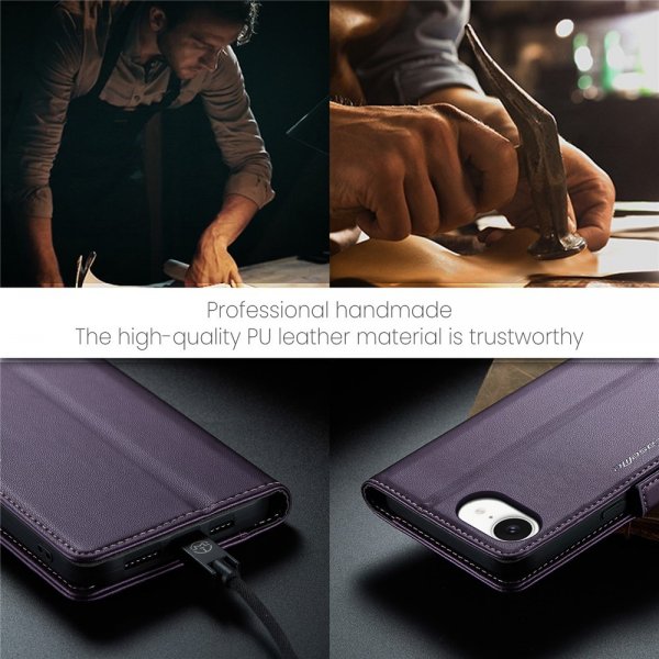 CaseMe iPhone 16e/17e Kotelo 023 Sarja Violetti
