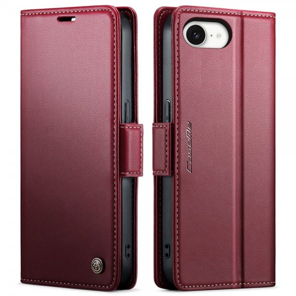 CaseMe iPhone 16./17. suojakuori, 023-sarja, punainen