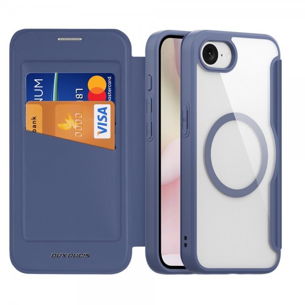 Dux Ducis iPhone 16./17. -sukupolven suojakuori, Skin X Pro Series MagSafe, sininen