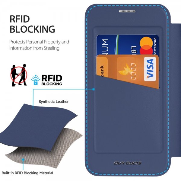 Dux Ducis iPhone 16./17. -sukupolven suojakuori, Skin X Pro Series MagSafe, sininen