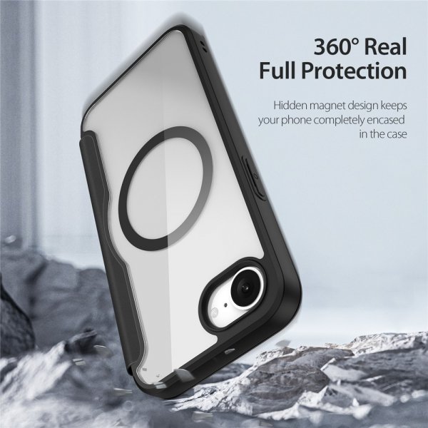Dux Ducis iPhone 16./17. kotelo Skin X Pro Series MagSafe, musta
