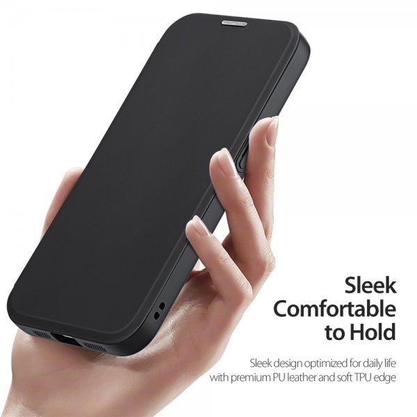 Dux Ducis iPhone 16./17. kotelo Skin X Pro Series MagSafe, musta
