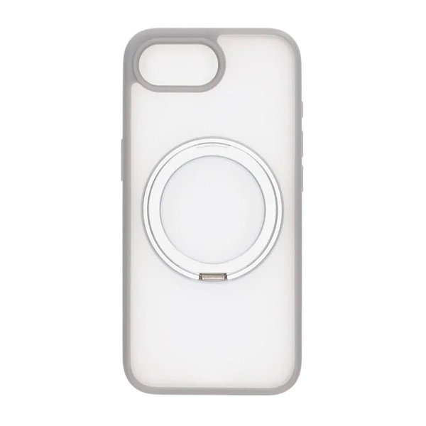 iPhone 16./17. Kotelo Pyörivä MagSafe-jalusta Harmaa