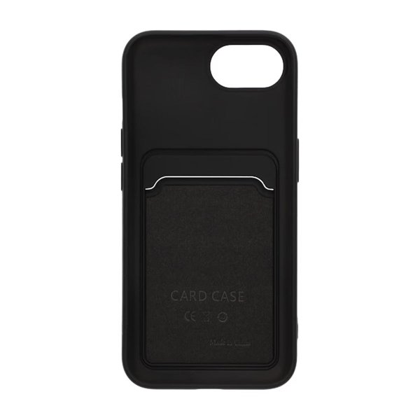 iPhone 16./17. Kuoret Korttipidike Musta