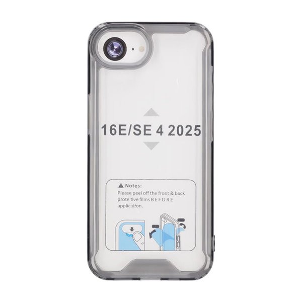 iPhone 16./17. TPU-suojakuori musta