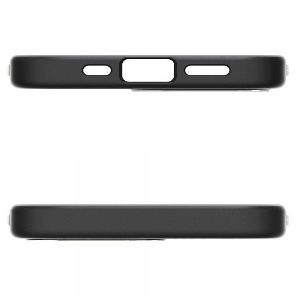 Spigen iPhone 16/17 -suojakuori Enzo Aramid MagFit Matte Black