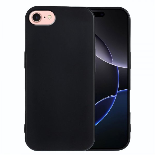 Nordic Covers iPhone 16./17. sukupolven kuori Feather Series Raven Black