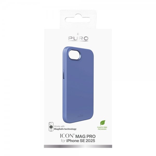 Puro iPhone 16/17 -kuori ICON Mag Pro Sininen