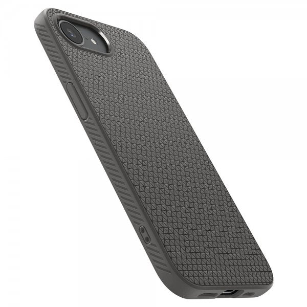 Spigen iPhone 16/17 Kuori Liquid Air Marble Gray