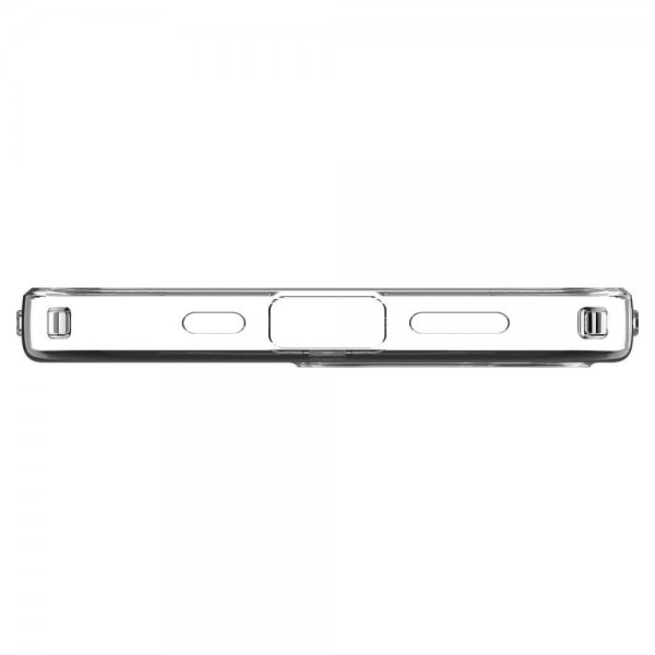 Spigen iPhone 16/17 Kuori Liquid Crystal MagFit Clear White