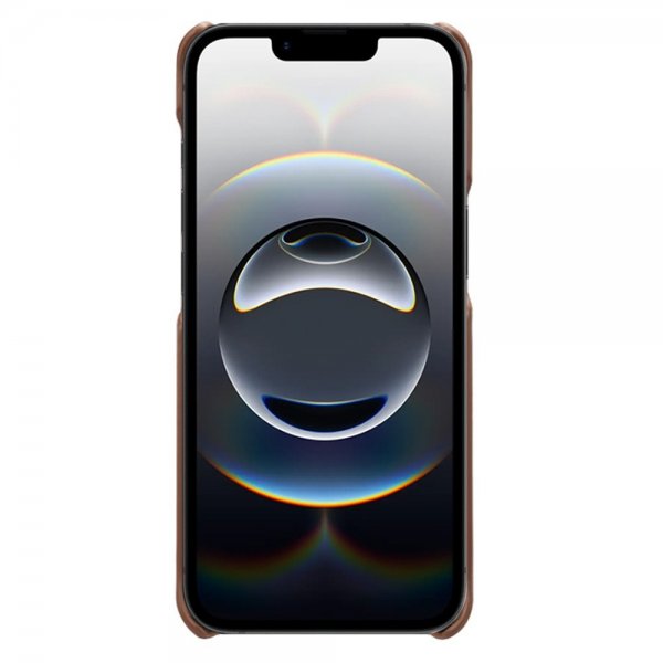 iPhone 16./17. Kotelo kahdella korttipaikalla, tummanruskea