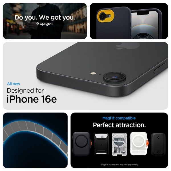 Spigen iPhone 16/17 -kuori Nano Pop MagFit Blueberry Navy