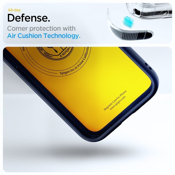 Spigen iPhone 16/17 -kuori Nano Pop MagFit Blueberry Navy