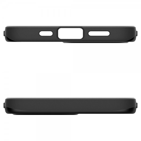 Spigen iPhone 16e/17e Thin Fit MagFit -kuori, musta