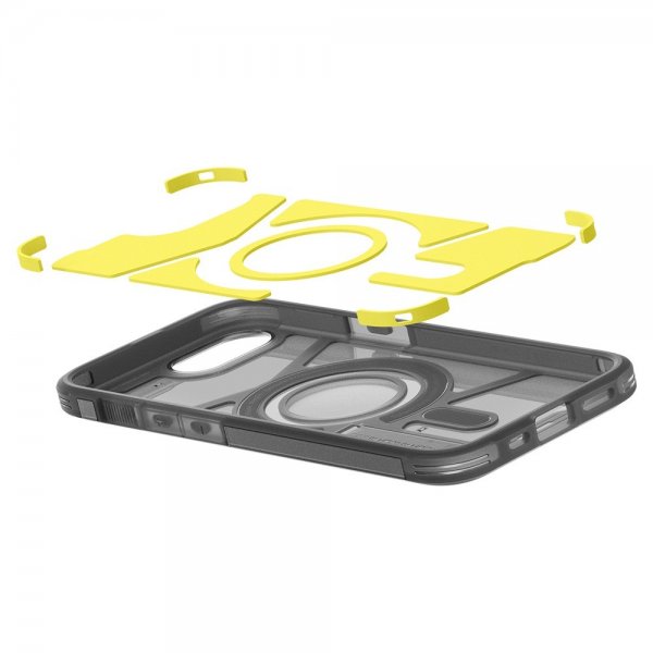 Spigen iPhone 16e/17e Suojakuori Tough Armor MagFit Frost Black
