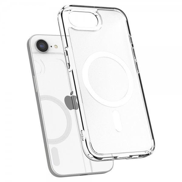 Spigen iPhone 16/17 Kuori Ultra Hybrid MagFit Frost White