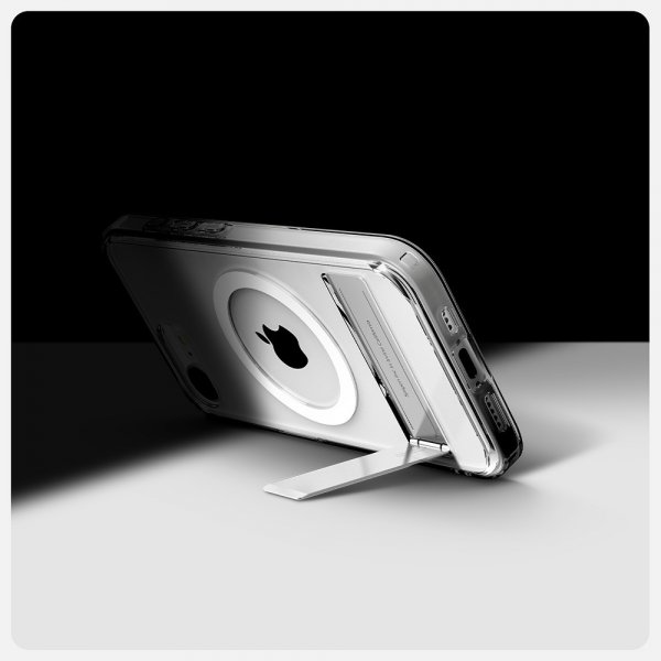 Spigen iPhone 16./17. sukupolven Ultra Hybrid S MagFit Clear White -suojakuori