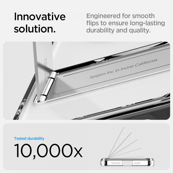 Spigen iPhone 16./17. sukupolven Ultra Hybrid S MagFit Clear White -suojakuori
