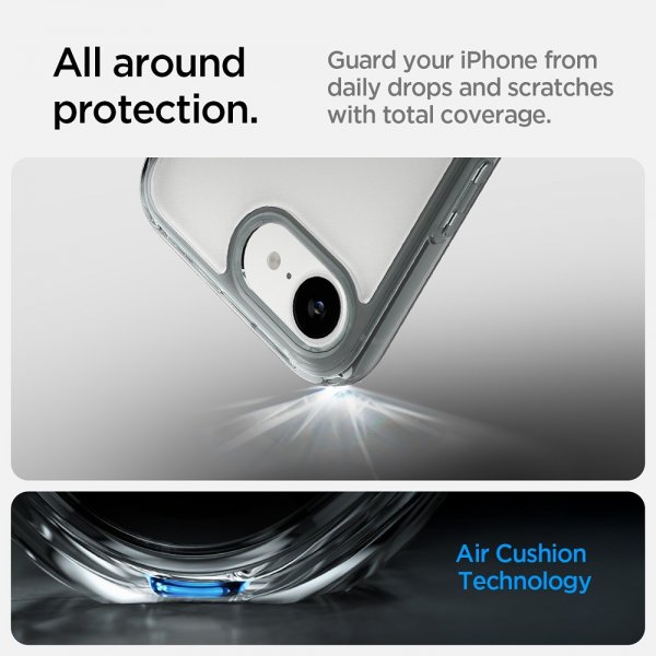 Spigen iPhone 16/17 Ultra Hybrid Space Crystal -suojakuori