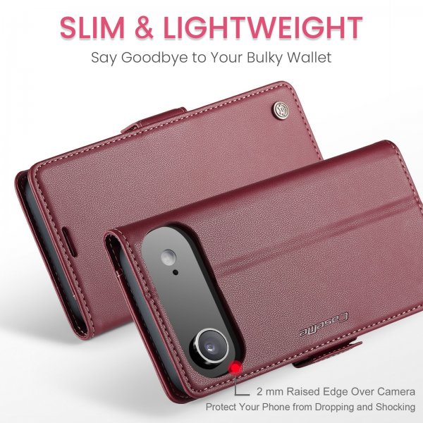 CaseMe iPhone Air -kotelo 023 Series punainen