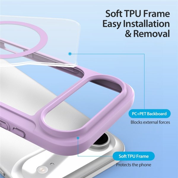Dux Ducis iPhone Air Fodral Skin X Pro Series MagSafe Lila