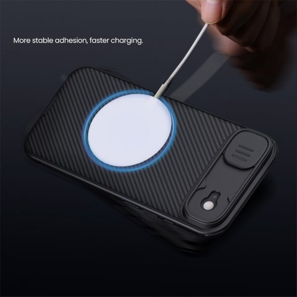 Nillkin iPhone Air -kuori CamShield Pro MagSafe musta