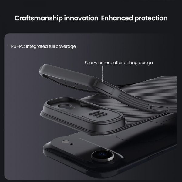 Nillkin iPhone Air Skal CamShield Pro Musta