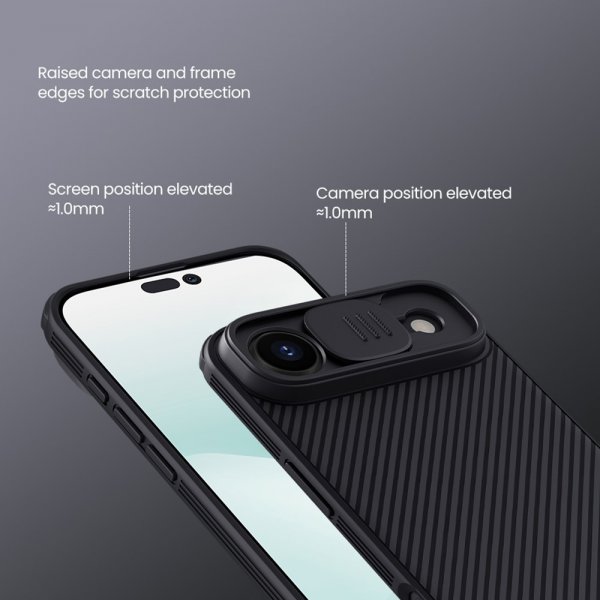 Nillkin iPhone Air Skal CamShield Pro Musta