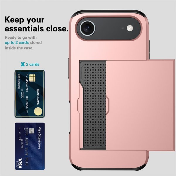 iPhone Air -kotelo, korttipidike, vihreä