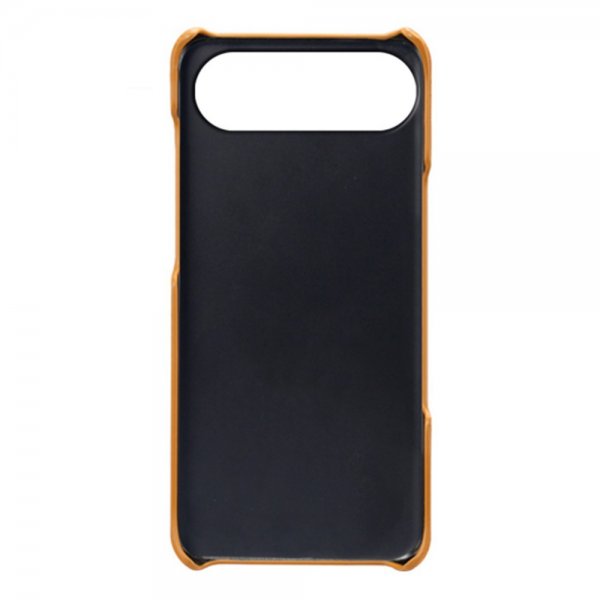iPhone Air Kuoret, joissa kaksi korttipaikkaa, vaaleanruskea