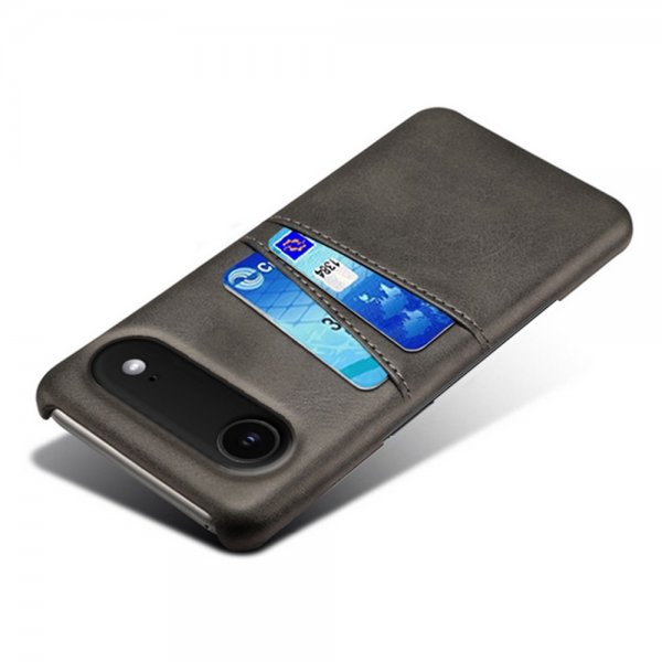 iPhone Air -kuori, jossa kaksi korttipaikkaa, musta