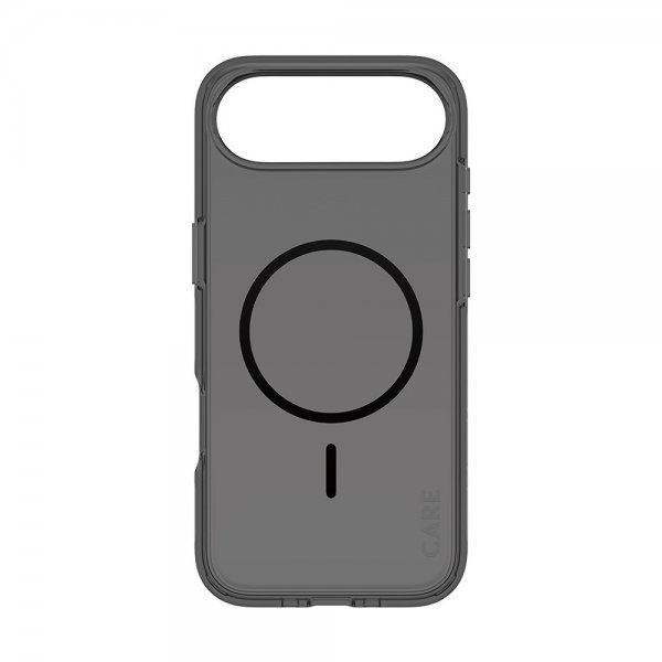CARE by PanzerGlass iPhone Air -suojakuori, Smokey MagSafe, musta