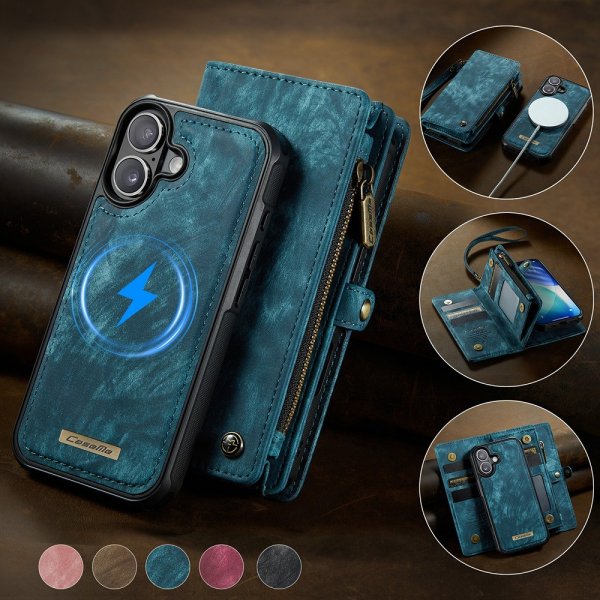 CaseMe iPhone 17 -kotelo 008 Series Irrotettava kuori, sininen