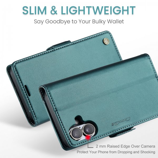 CaseMe iPhone 17 -suojakuori 023 Series Vihreä