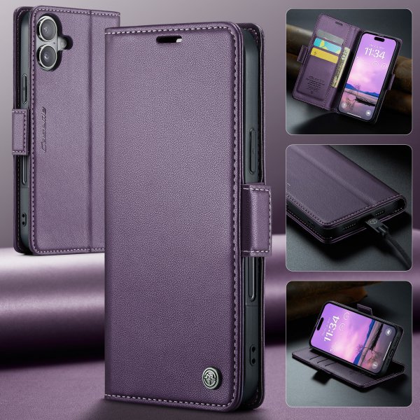 CaseMe iPhone 17 -suojakuori 023-sarja violetti