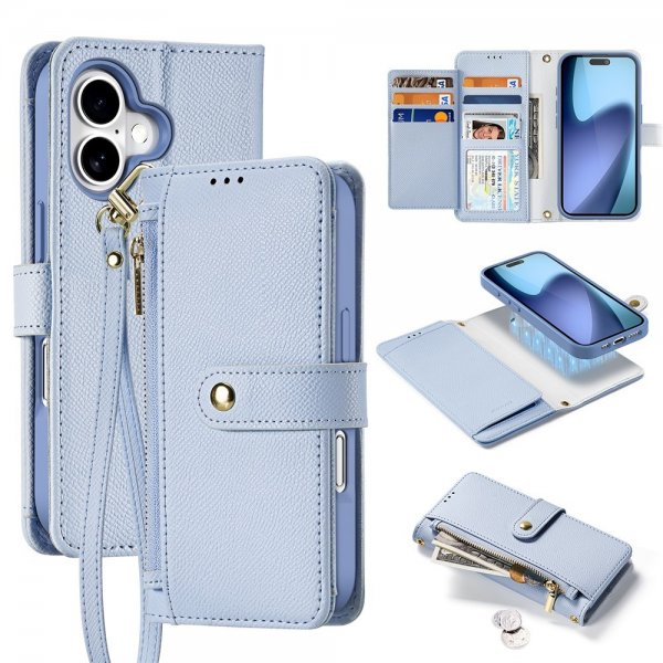 Dux Ducis iPhone 17 -suojakuori 2-in-1 Lawa Series MagSafe sininen