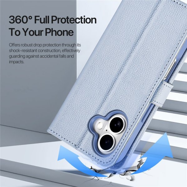 Dux Ducis iPhone 17 -suojakuori 2-in-1 Lawa Series MagSafe sininen