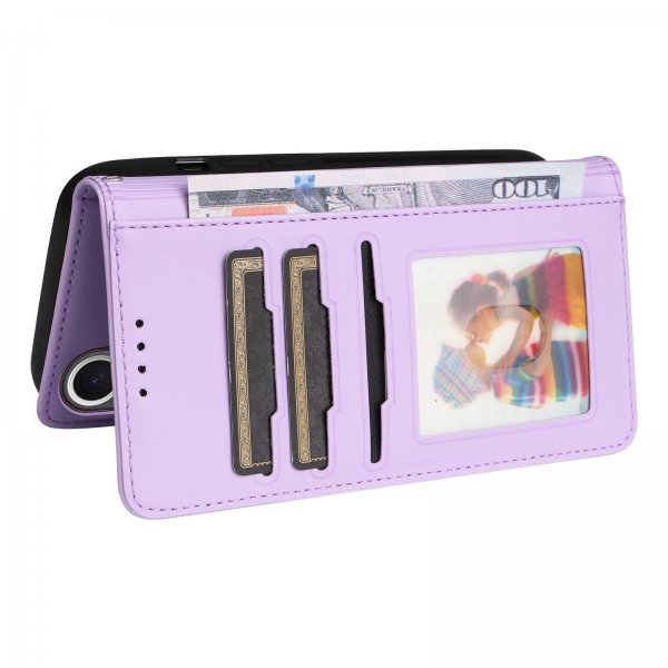 Betopnice iPhone 17 -suojakuori irrotettavalla kuorella 005 Violetti