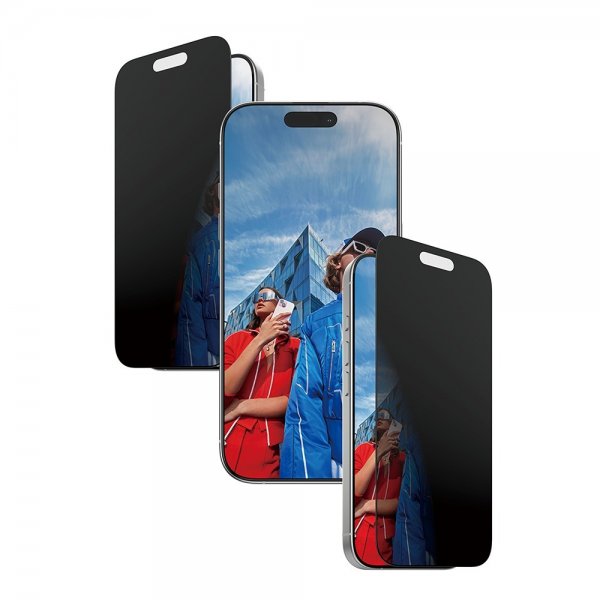 PanzerGlass iPhone 17/iPhone 16 Pro Näytönsuoja Ultra-Wide Fit Privacy EasyAligner