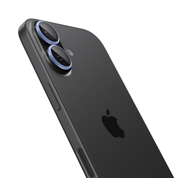 Spigen iPhone 17 Kameransuojaus GLAS.tR EZ Fit Optik Pro 2-pakkaus Sininen