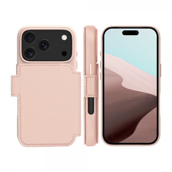 dbramante1928 iPhone 17 Pro -kuori Lynge MagSafe ICON Pink Sand
