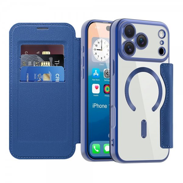 iPhone 17 Pro Kotelo MagSafe Sininen