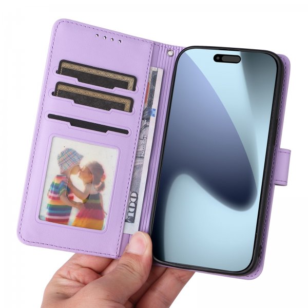 Betopnice iPhone 17 Pro -suojakuori irrotettavalla kuorella 005 Lila