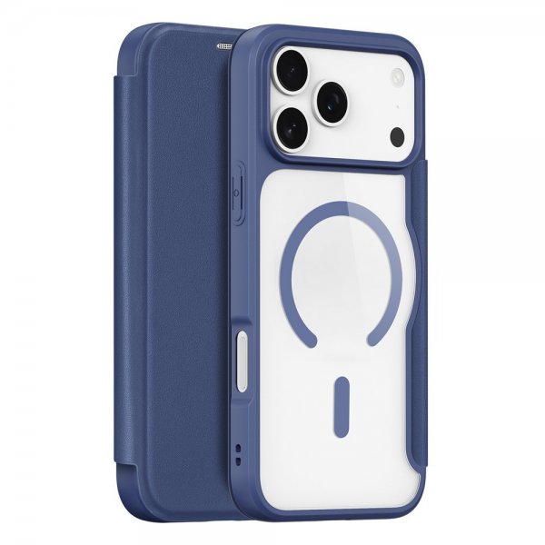 Dux Ducis iPhone 17 Pro Kotelo Skin X Pro Series MagSafe Sininen