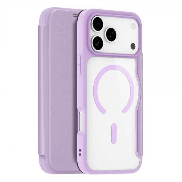 Dux Ducis iPhone 17 Pro -suojakuori, Skin X Pro Series, MagSafe, violetti